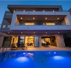 Luxury 5-Bedroom Villa with Sea-Views and Infinity Pool near Dubrovnik – Sleeps 10